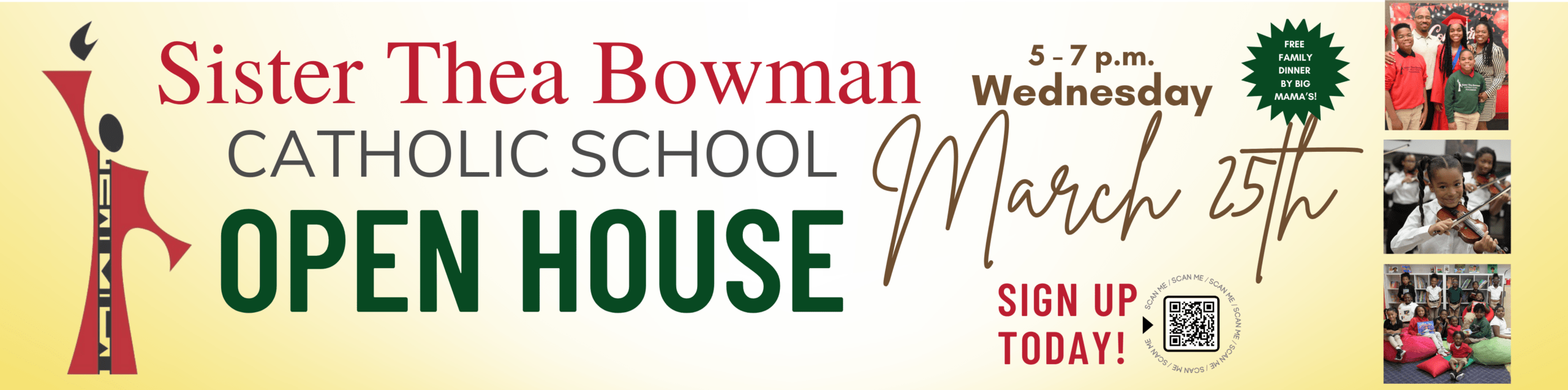 STBCS - 26-27 Open House March 25, 2026 - Web Banner